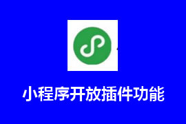 微信小程序開放插件功能【廣州網站建設】